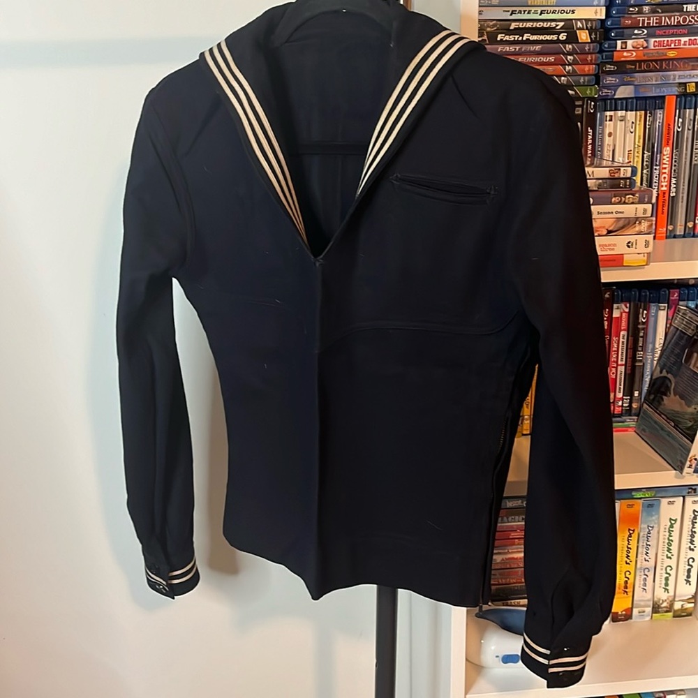 Vintage 1940s Naval Clothing Factory Nurse Uniform Wool